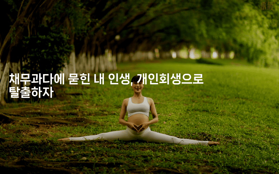 채무과다에 묻힌 내 인생, 개인회생으로 탈출하자-마켓찡